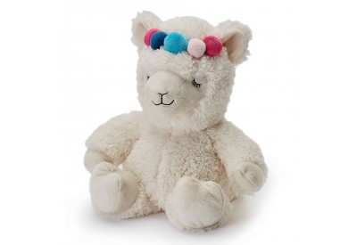 Warmies Microwavable Warming Soft Toy Marshmallow Llama 12"